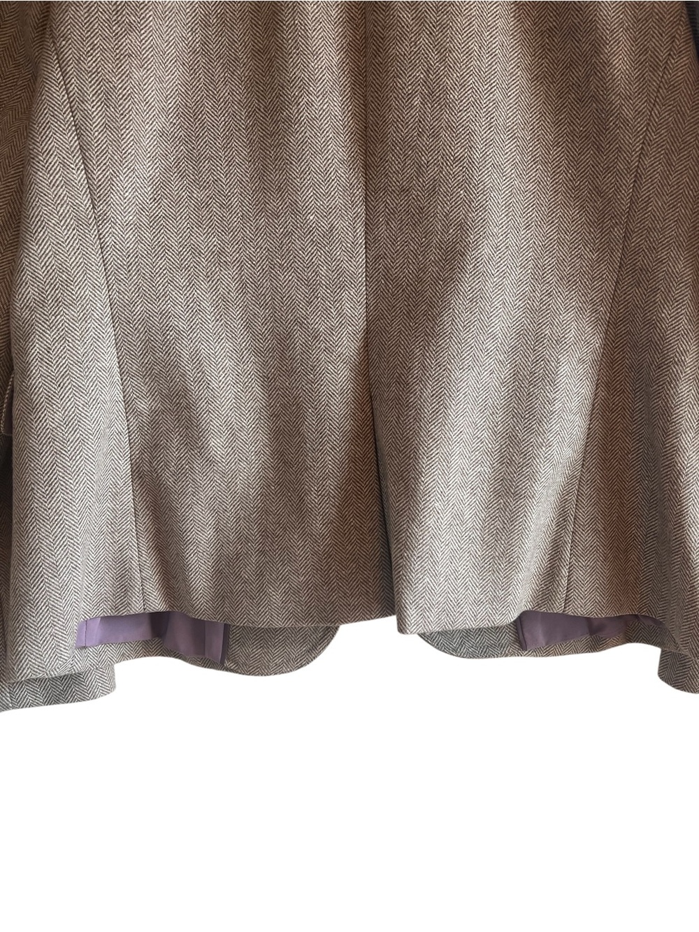 Banana Republic wool blend Herringbone Academy blazer Sz 14 excellent condition - Picture 9 of 14